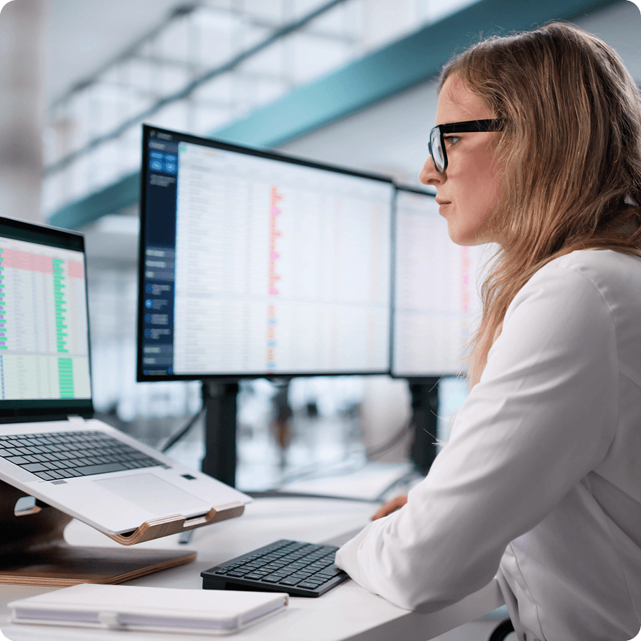 Administrator-looking-at-monitor